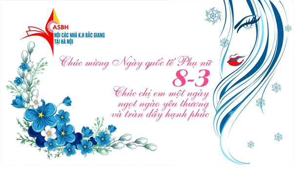 Chúc mừng Ngày quốc tế Phụ nữ 8-3 
