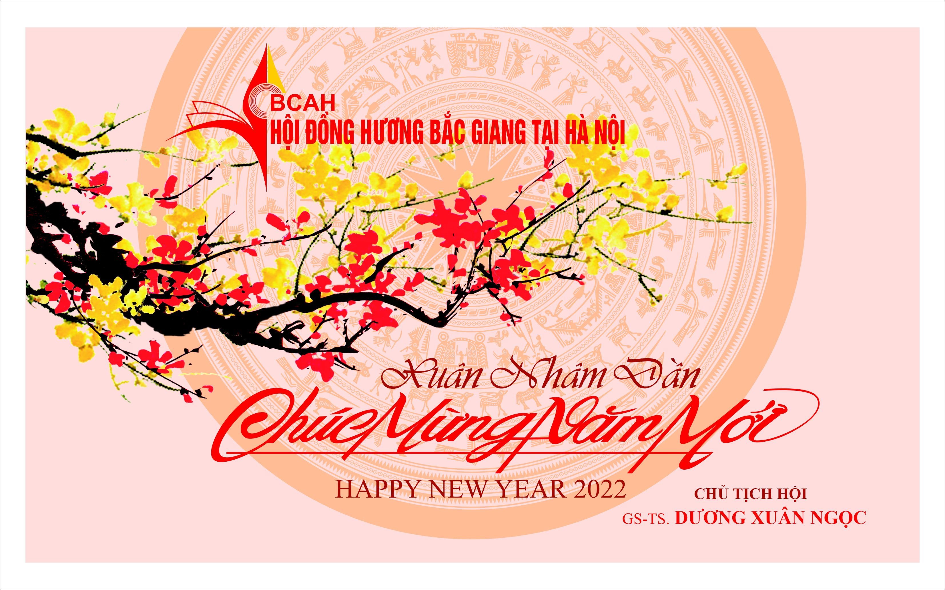 Hội đồng hương Bắc Giang tại Hà Nội chúc mừng năm mới Nhâm Dần 2022 