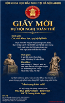 GIẤY MỜI DỰ HỘI NGHỊ TOÀN THỂ